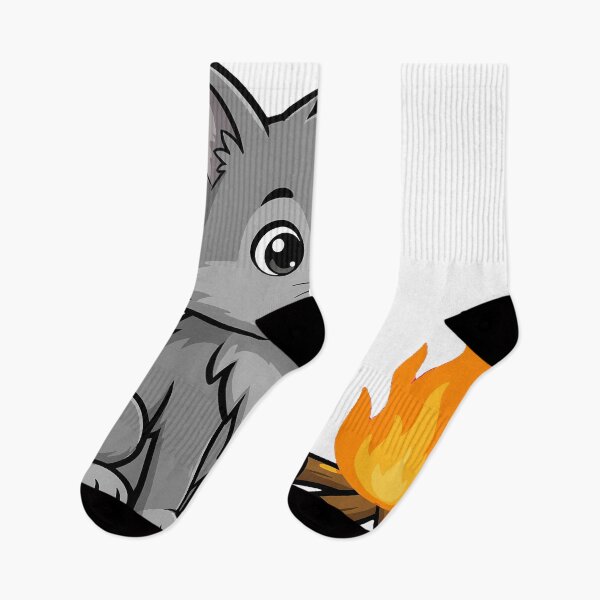 Item preview, Lobo junto a la fogata designed and sold by pumsquare.