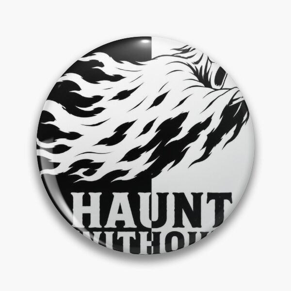 Item preview, Ghost Horror Split Halloween Shirt | Black White Silhouette Design designed and sold by SunnyDesign82.