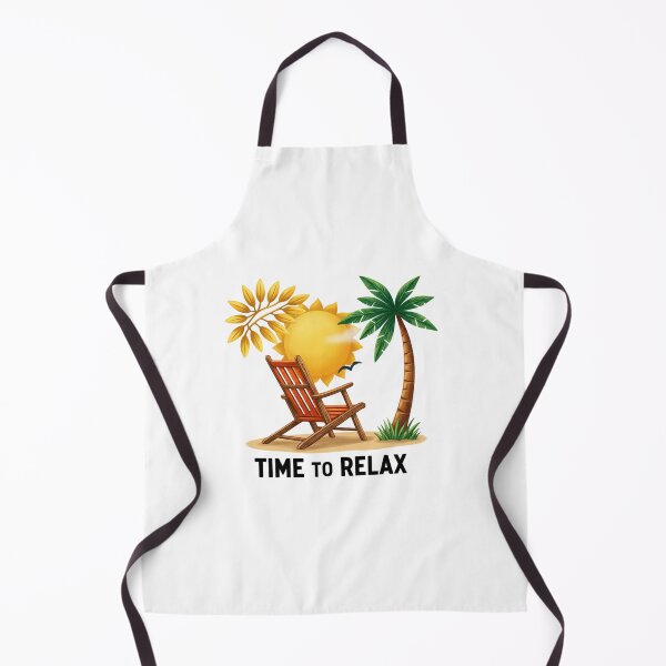 Item preview, Time To Relax Tropical Beach Deck Chair designed and sold by Macias123.