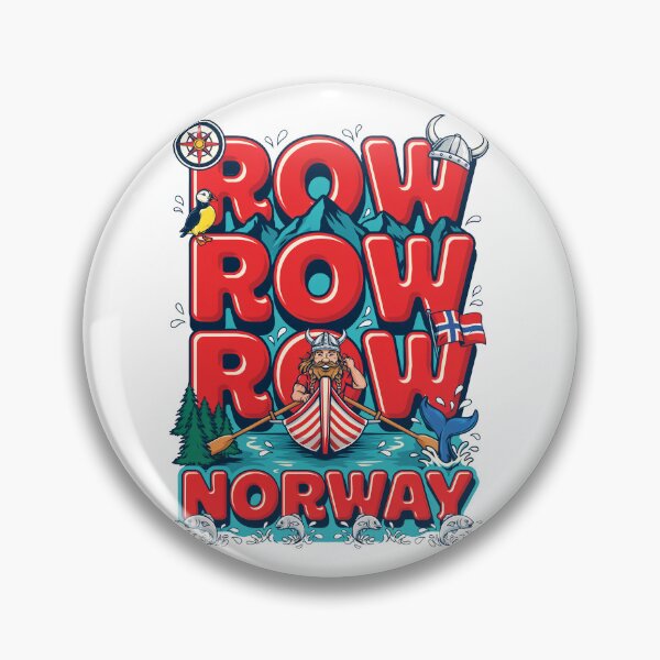 Item preview, Row Row Row Norway Viking designed and sold by J-Style-Design.
