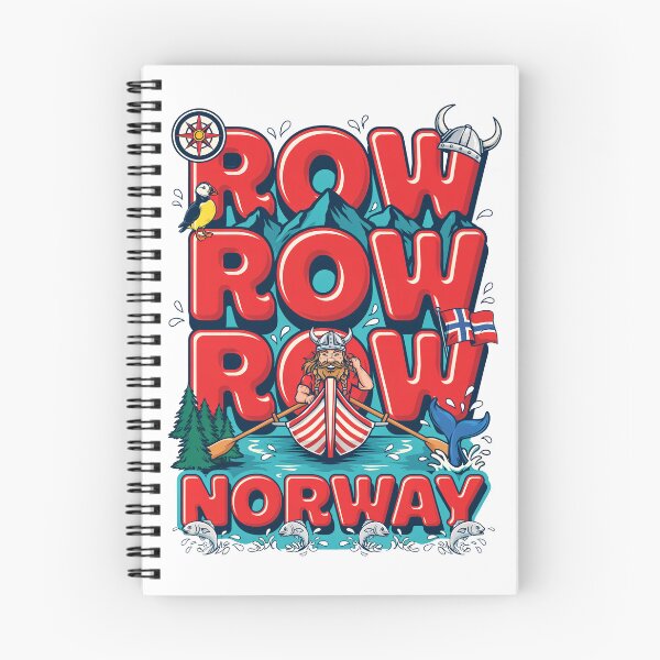 Item preview, Row Row Row Norway Viking designed and sold by J-Style-Design.