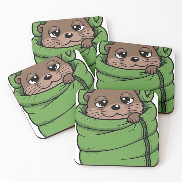 Artikelvorschau, Otter mit Schlafsack entworfen und verkauft von pumsquare.