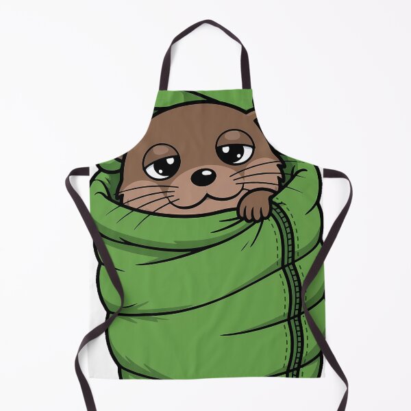Item preview, Otter With Sleeping Bag designed and sold by pumsquare.