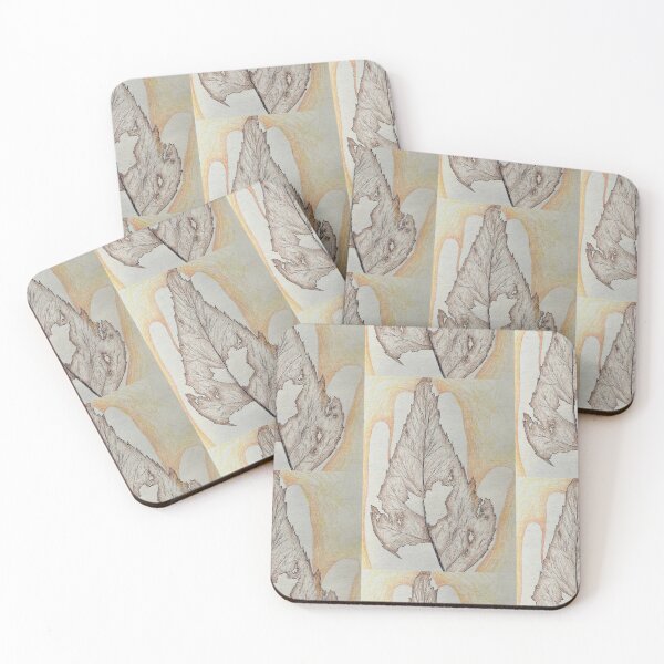 Item preview, Leaf drawing, colored pencil designed and sold by GiSilver.