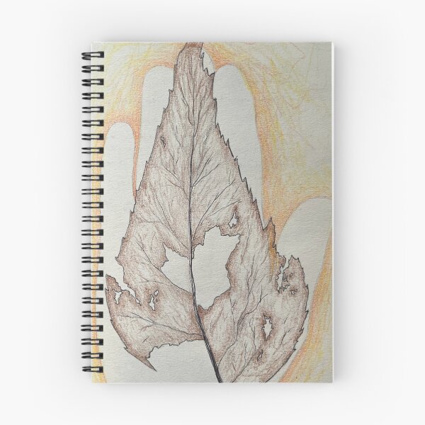 Item preview, Leaf drawing, colored pencil designed and sold by GiSilver.