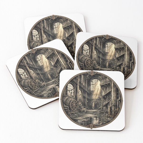 Item preview, T-Shirt - Sticker - Echoes of Industry: Forgotten Power designed and sold by ForeverPrintsOK.