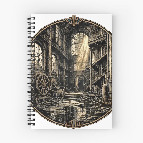 Item preview, T-Shirt - Sticker - Echoes of Industry: Forgotten Power designed and sold by ForeverPrintsOK.