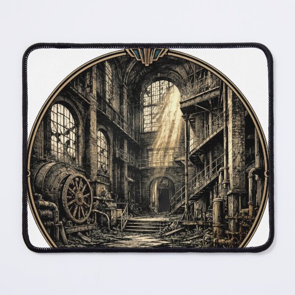Item preview, T-Shirt - Sticker - Echoes of Industry: Forgotten Power designed and sold by ForeverPrintsOK.