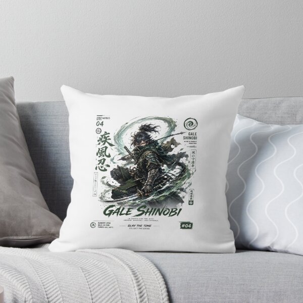 Item preview, Gale Shinobi – Wind Element Ninja | Anime Warrior Series #04 | Original Fantasy Warrior Art designed and sold by SLAYTHESPACE.