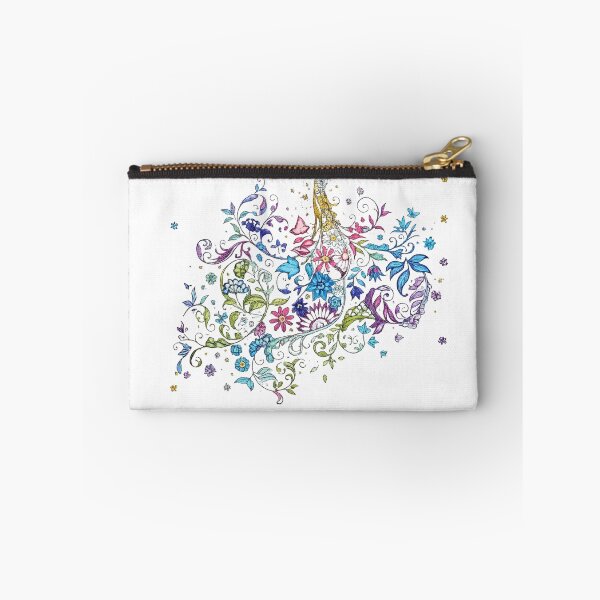Item preview, Magical Watering Can Floral Garden | Whimsical Botanical Fantasy Illustration designed and sold by byaga.