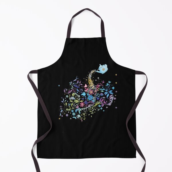 Item preview, Magical Watering Can Floral Garden | Whimsical Botanical Fantasy Illustration designed and sold by byaga.