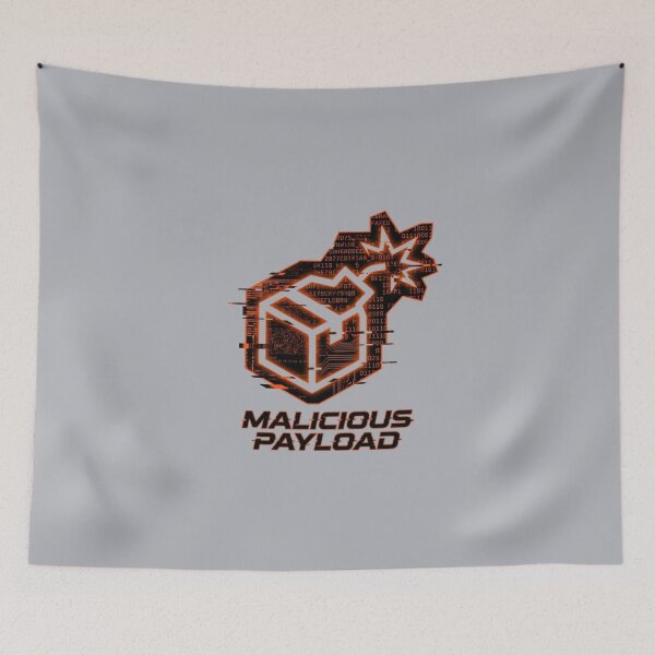 Item preview, Malicious Payload Hacker Bomb Code Cyberpunk Design designed and sold by KurtByteStudio.