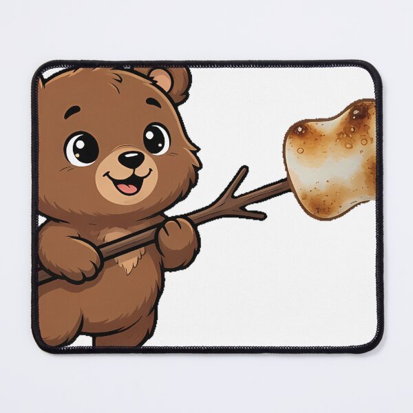Item preview, Bear Cub With Marshmallow designed and sold by pumsquare.