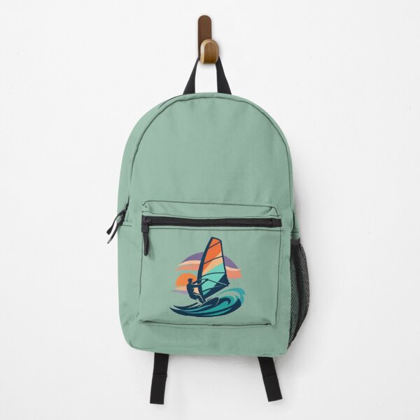 Item preview, Sea Vibes - Energetic Windsurfer Sunset designed and sold by SilentPowerArt.