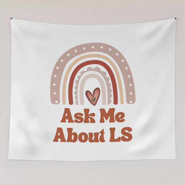 Item preview, Boho Rainbow Ask Me About LS designed and sold by lsawareness.