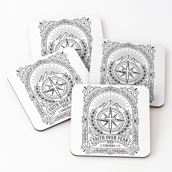 Item preview, Faith Over Fear Compass Crest | Christian, Faith, Religious  designed and sold by stylishdzign.