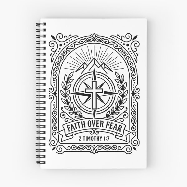 Item preview, Faith Over Fear Compass Crest | Christian, Faith, Religious  designed and sold by stylishdzign.