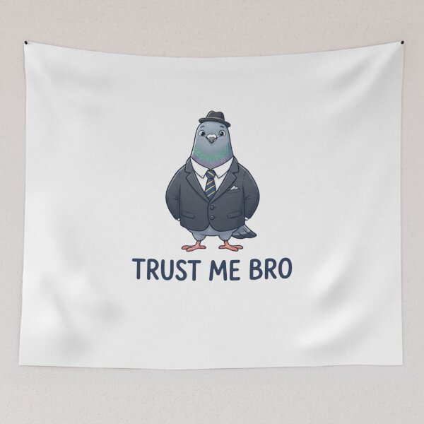 Item preview, Trust Me Bro | Funny Gifts For Political Parody designed and sold by BrokenLabel.