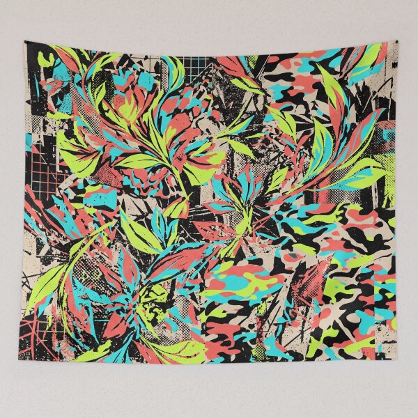 Item preview,  Floral Leaves Pattern designed and sold by ASTRAL ART LAB.