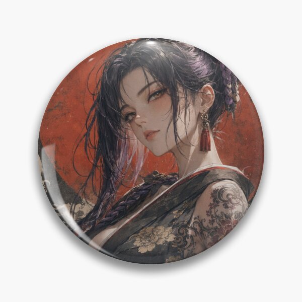 Item preview, Female Samurai Under the Red Sun designed and sold by Japan-kanji-ya.