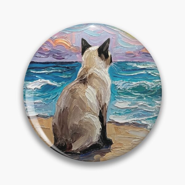 Item preview, Beach Nights - Siamese designed and sold by AjaTrier.