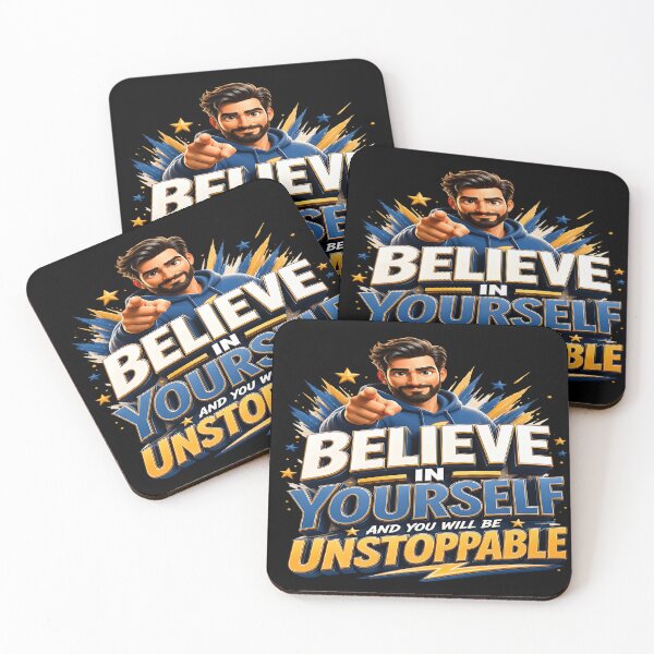 Item preview, Believe in Yourself Typograph designed and sold by MAJCO-ART.