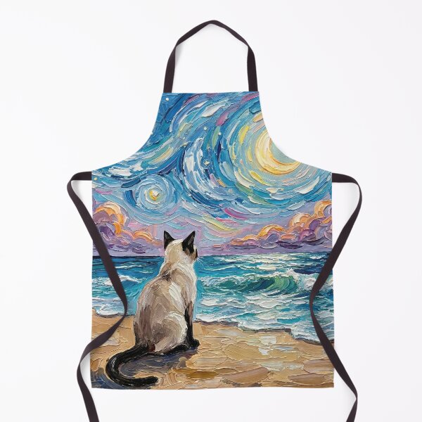 Item preview, Beach Nights - Siamese designed and sold by AjaTrier.