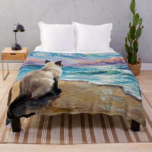 Item preview, Beach Nights - Siamese designed and sold by AjaTrier.