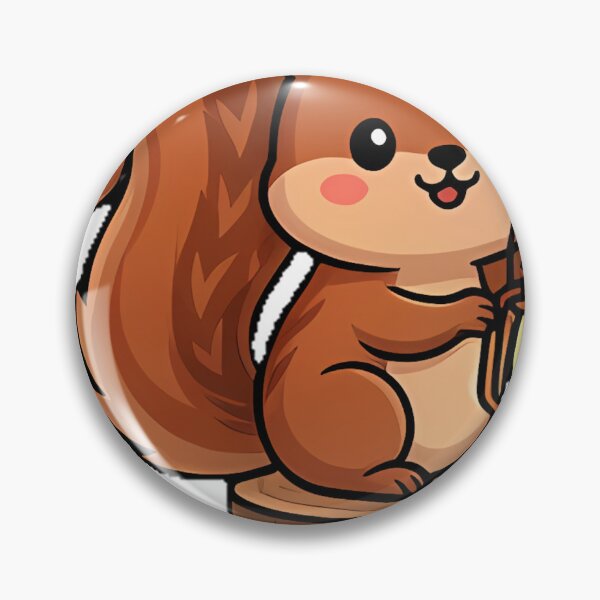 Item preview, Squirrel With Camping Lantern designed and sold by pumsquare.