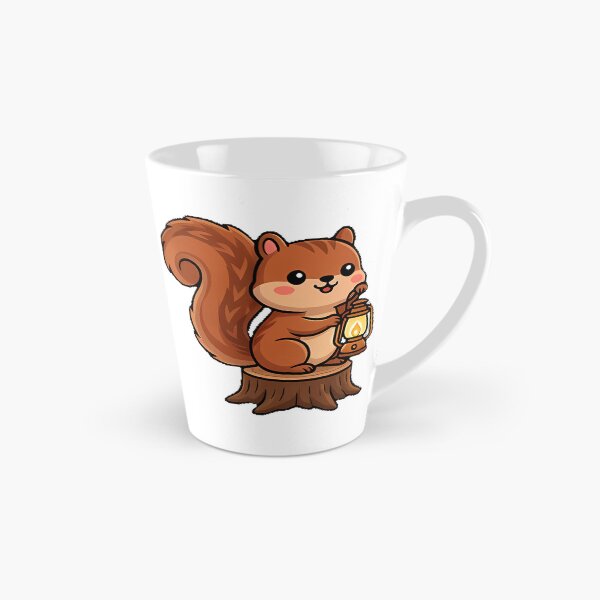Item preview, Squirrel With Camping Lantern designed and sold by pumsquare.