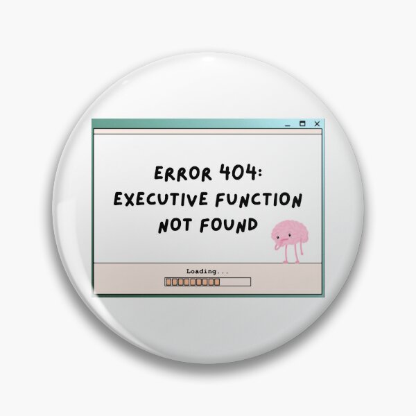 Item preview, Error 404: executive function not found designed and sold by Belology.