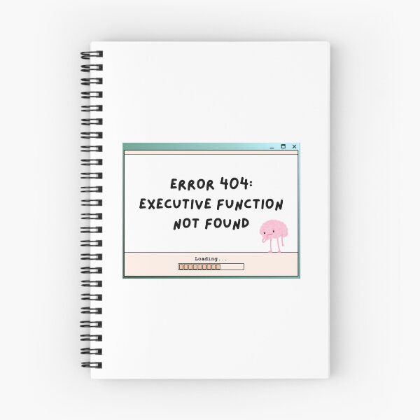 Item preview, Error 404: executive function not found designed and sold by Belology.