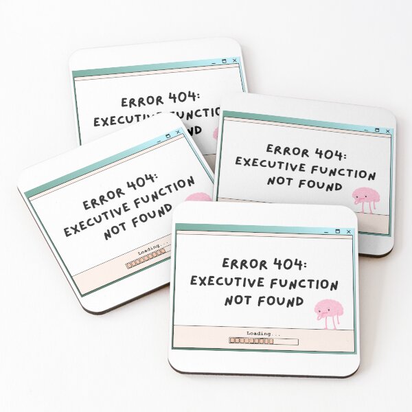 Item preview, Error 404: executive function not found designed and sold by Belology.