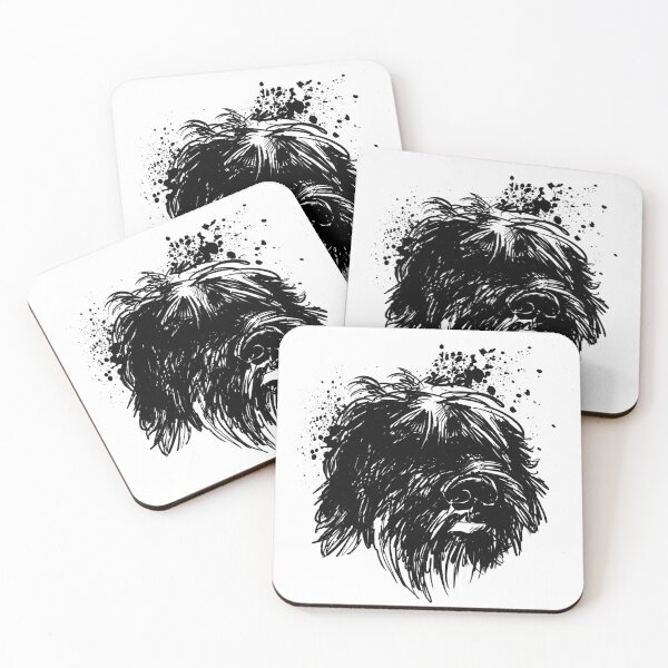 Item preview, Bouvier des Flandres Ink Portrait designed and sold by Inkversed.