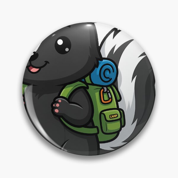 Artikelvorschau, Stinktier mit Rucksack entworfen und verkauft von pumsquare.