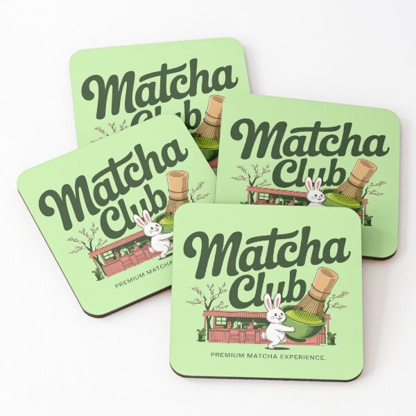Item preview, Matcha Club Premium Matcha Experience Cute Bunny Tea Lover Shirt designed and sold by Raw Tigers.