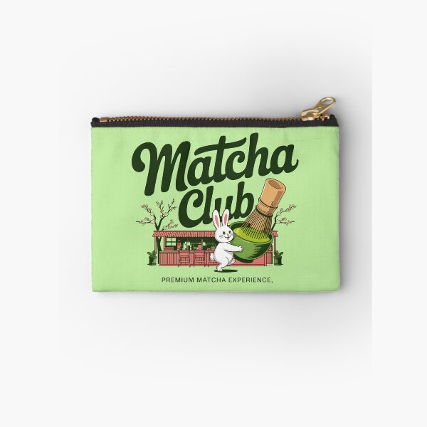Item preview, Matcha Club Premium Matcha Experience Cute Bunny Tea Lover Shirt designed and sold by Raw Tigers.