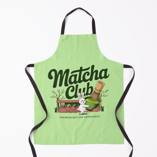 Item preview, Matcha Club Premium Matcha Experience Cute Bunny Tea Lover Shirt designed and sold by Raw Tigers.