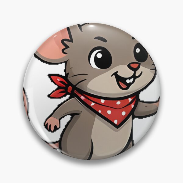 Item preview, Mouse With Hiking Stick designed and sold by pumsquare.