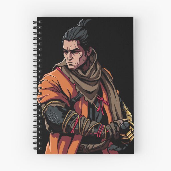 Item preview, Wolf Sekiro Vector Gaming Graphic Tee designed and sold by Senpaiwaves.