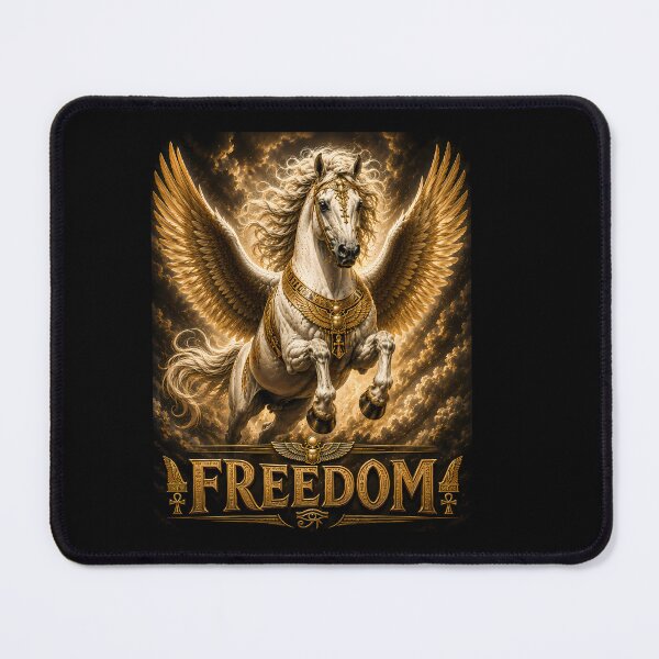 Item preview, Free Rein Majestic Winged Arabian Horse Fantasy Art designed and sold by ShadowArtEG.