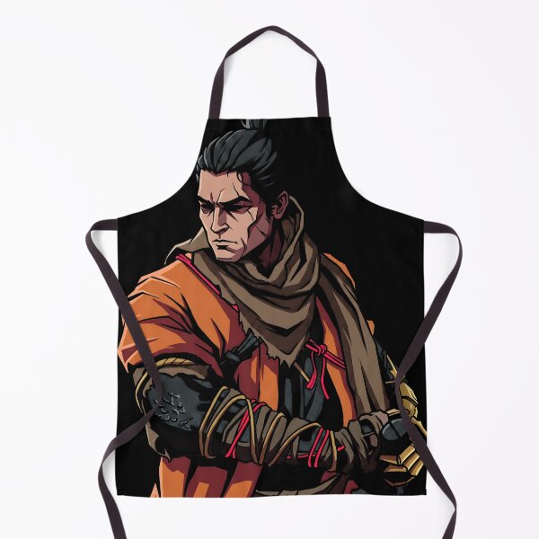 Item preview, Wolf Sekiro Vector Gaming Graphic Tee designed and sold by Senpaiwaves.