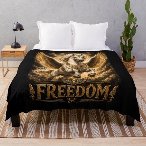 Item preview, Free Rein Majestic Winged Arabian Horse Fantasy Art designed and sold by ShadowArtEG.