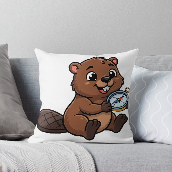 Item preview, Beaver With Compass designed and sold by pumsquare.