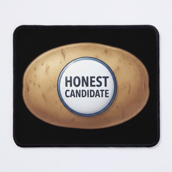 Item preview, Honest Candidate | Funny Potato Gifts For Political Parody designed and sold by BrokenLabel.