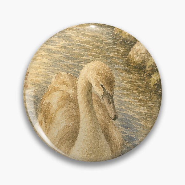 Item preview, Peaceful Young Swan designed and sold by ForestOwl.