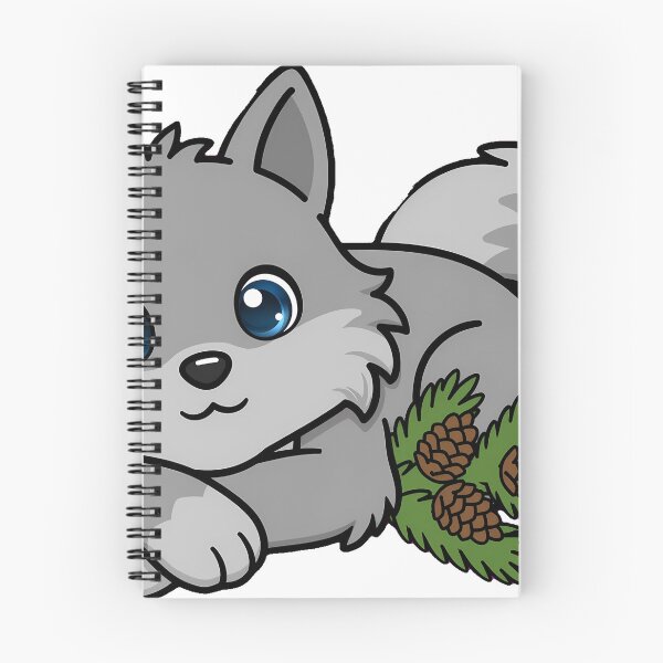 Item preview, Wolf Resting With Pine Branch designed and sold by pumsquare.