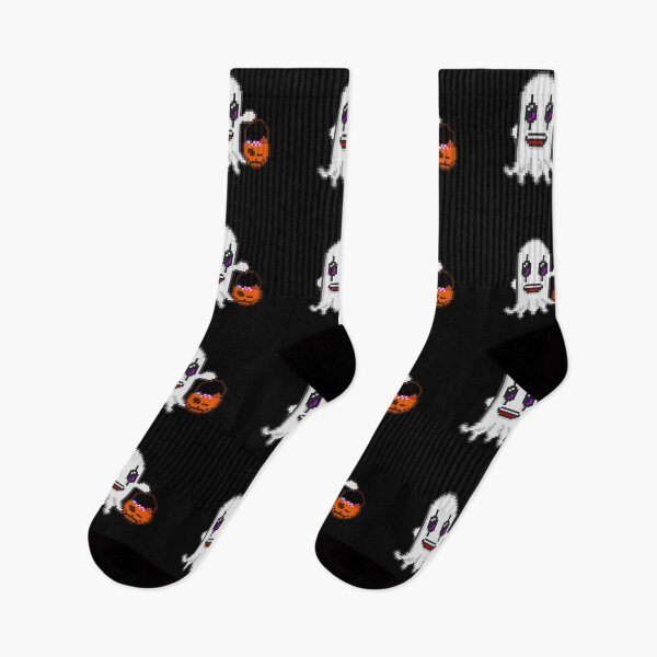 Item preview, Cute Pixel Art Trick or Treat Halloween Ghost designed and sold by RetroRlx.