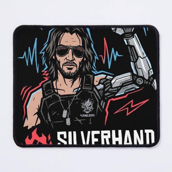Item preview, Johnny Silverhand Cyberpunk 2077 Vector Gaming Graphic Tee designed and sold by Senpaiwaves.