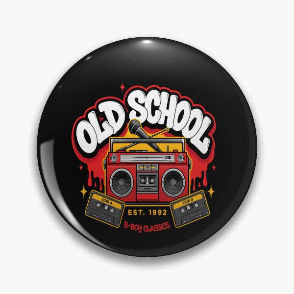 Item preview, Old School – Boombox Cassette B-Boy Classics Design designed and sold by Midnight Veil Designs.